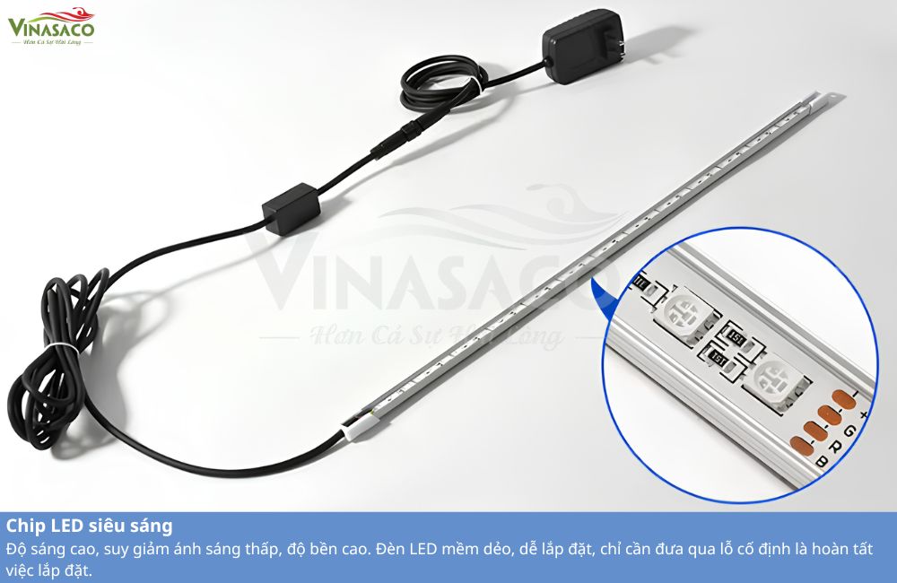 Chip LED Epistar SMD2835 của thác nước bể bơi dạng tia