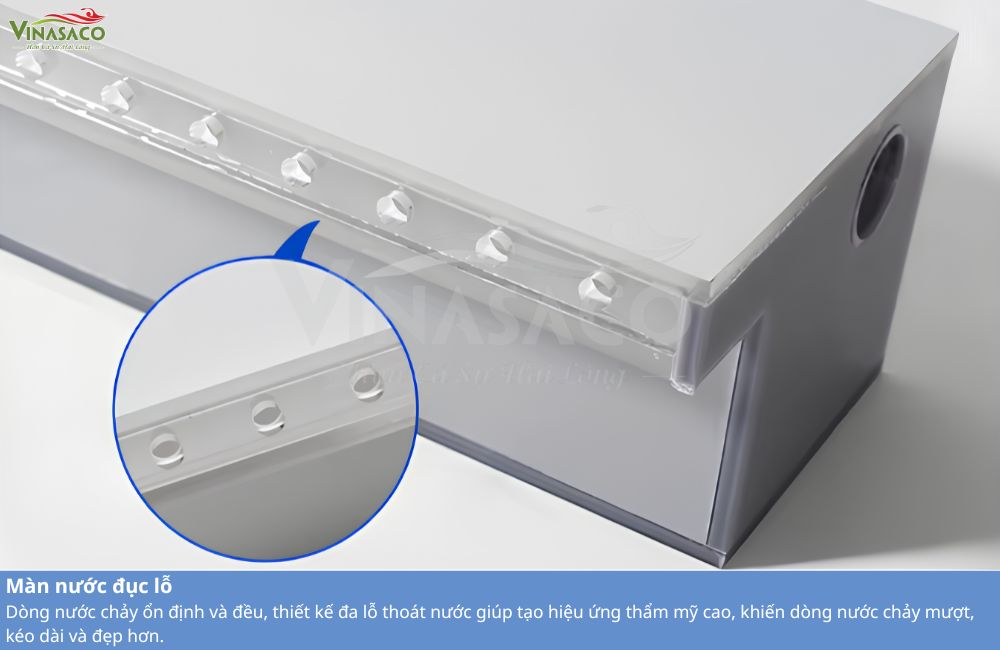 Đầu ra thắc nước bể bơi dạng tia