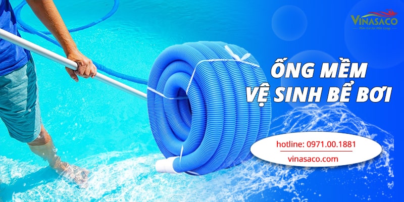 Thiết bị dẫn truyền nước bể bơi - Ống mềm vệ sinh 1 lớp