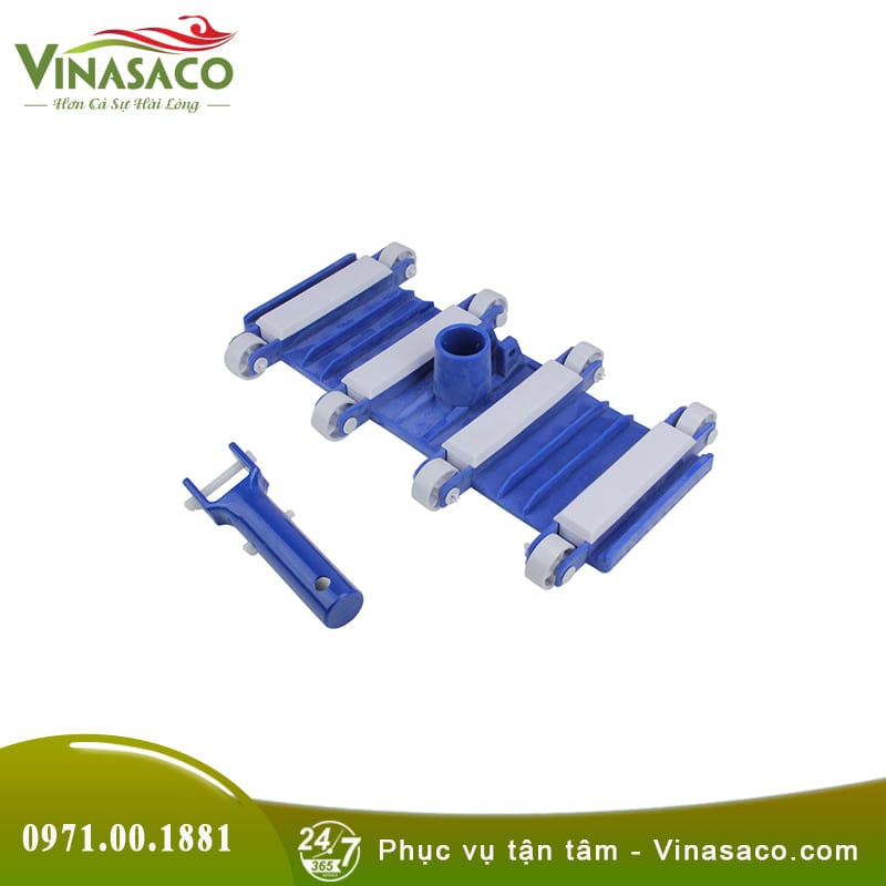 Bàn hút vệ sinh bể bơi 8 bánh