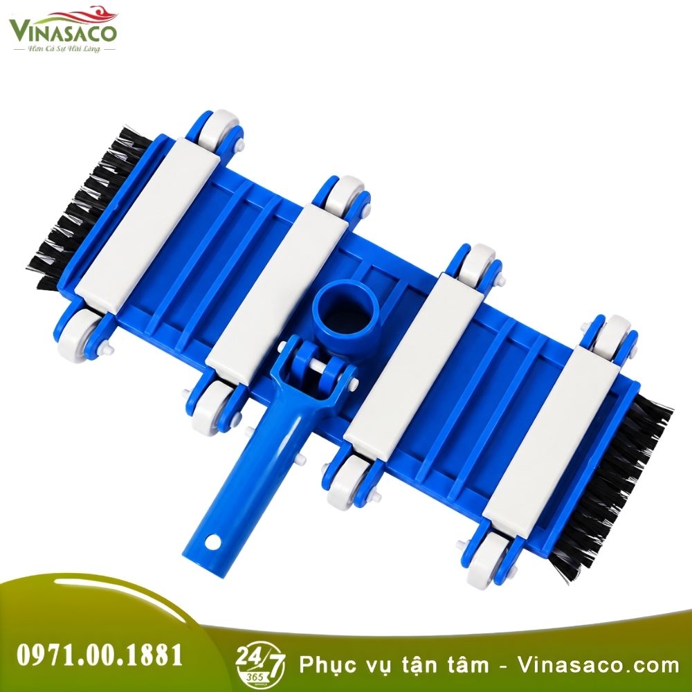 Bàn Hút Vệ Sinh Bể Bơi Nhựa 8 Bánh – Hút Cặn Đáy Hồ