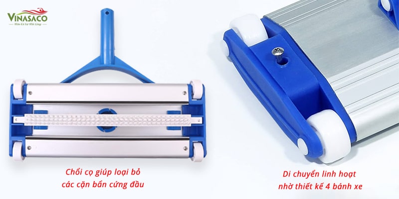 Thiết kế nổi bật của bàn hút vệ sinh nhôm