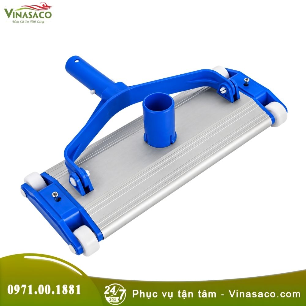 Bàn Hút Vệ Sinh Bể Bơi Bằng Nhôm – 4 Bánh, Chắc Chắn
