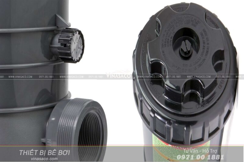 Cấu tạo của thiết bị châm hóa chất clo tự động