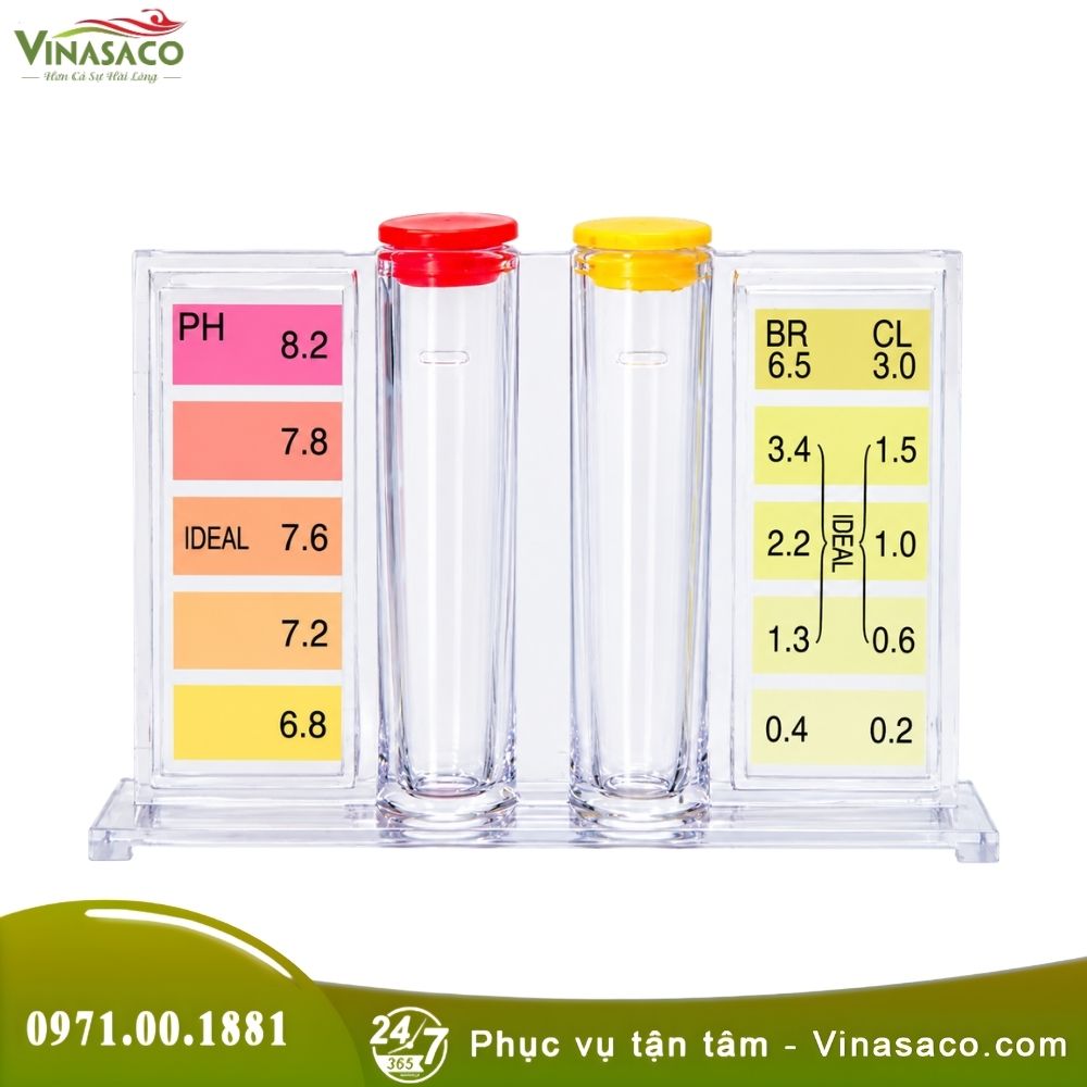 Bộ Test Nước Bể Bơi 2 Trong 1 – Kiểm Tra Clo Và pH