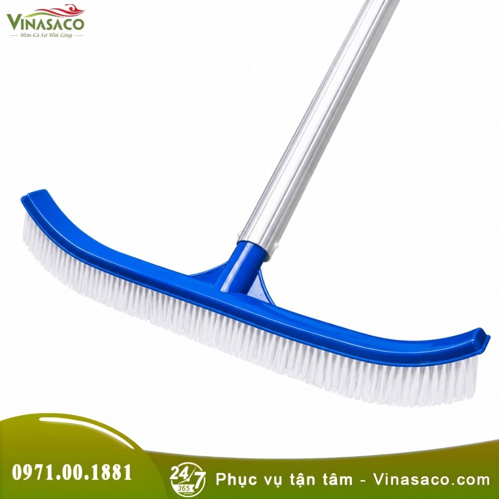 Chổi Cọ Vệ Sinh Bể Bơi 45cm – Chà Rêu Thành Đáy Hồ