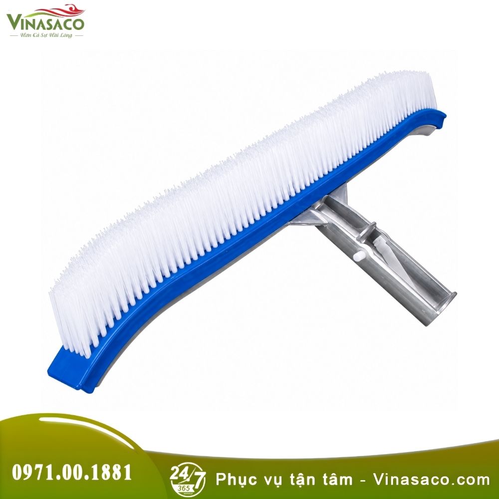Chổi Cọ Vệ Sinh Bể Bơi Cán Nhôm – Chà Rêu Hồ Bơi