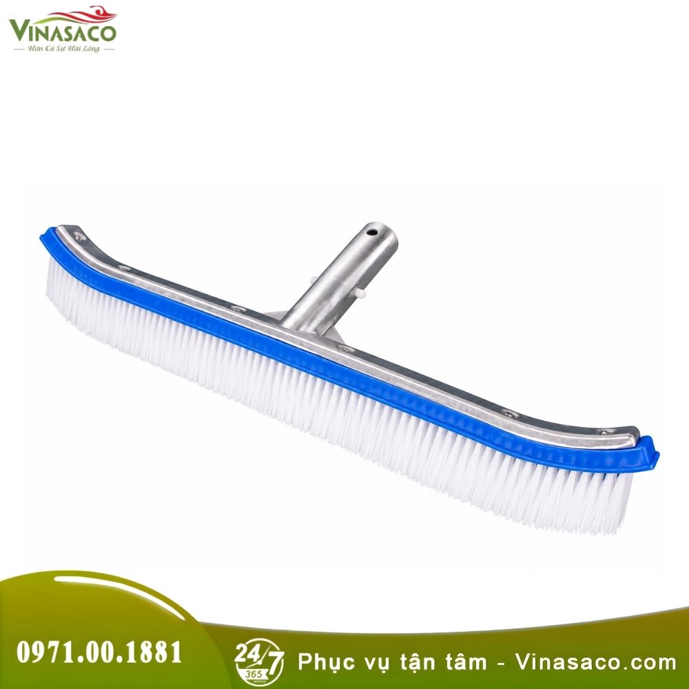 Chổi Cọ Vệ Sinh Bể Bơi Cán Nhôm – Chà Rêu Hồ Bơi