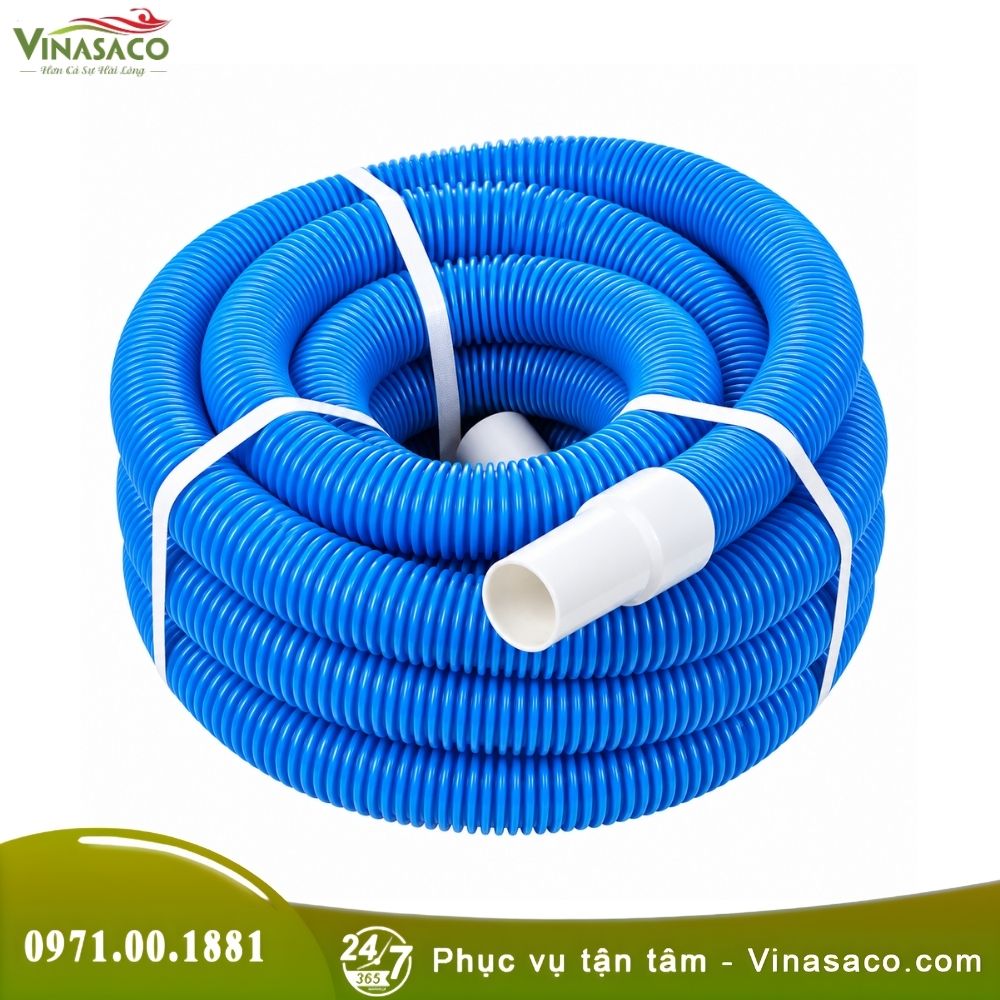 Ống Mềm Vệ Sinh Bể Bơi 1 Lớp – Dài 7,5m Đến 30m