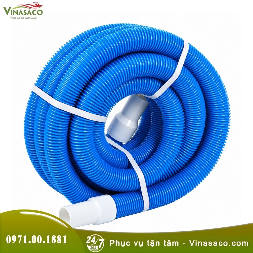 Ống Mềm Vệ Sinh Bể Bơi 1 Lớp – Dài 7,5m Đến 30m