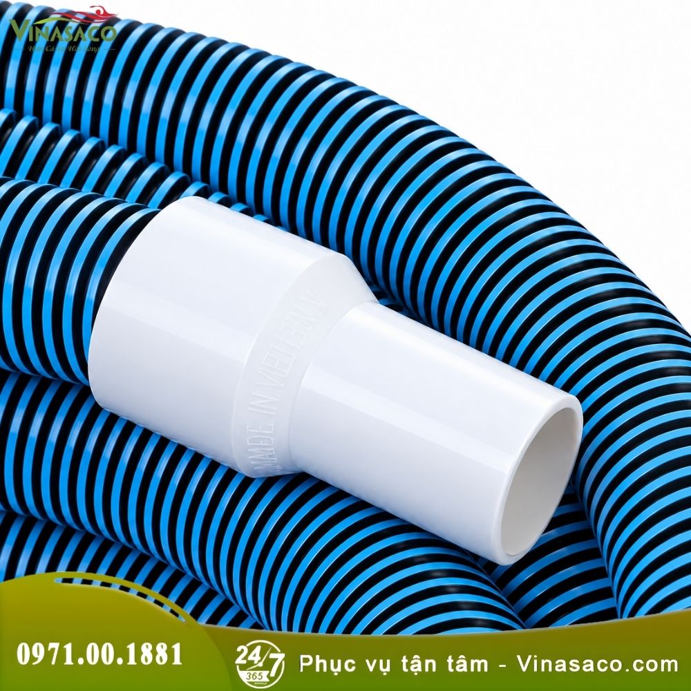 Ống Mềm Vệ Sinh Bể Bơi 2 Lớp – Dài 7,5m Đến 30m