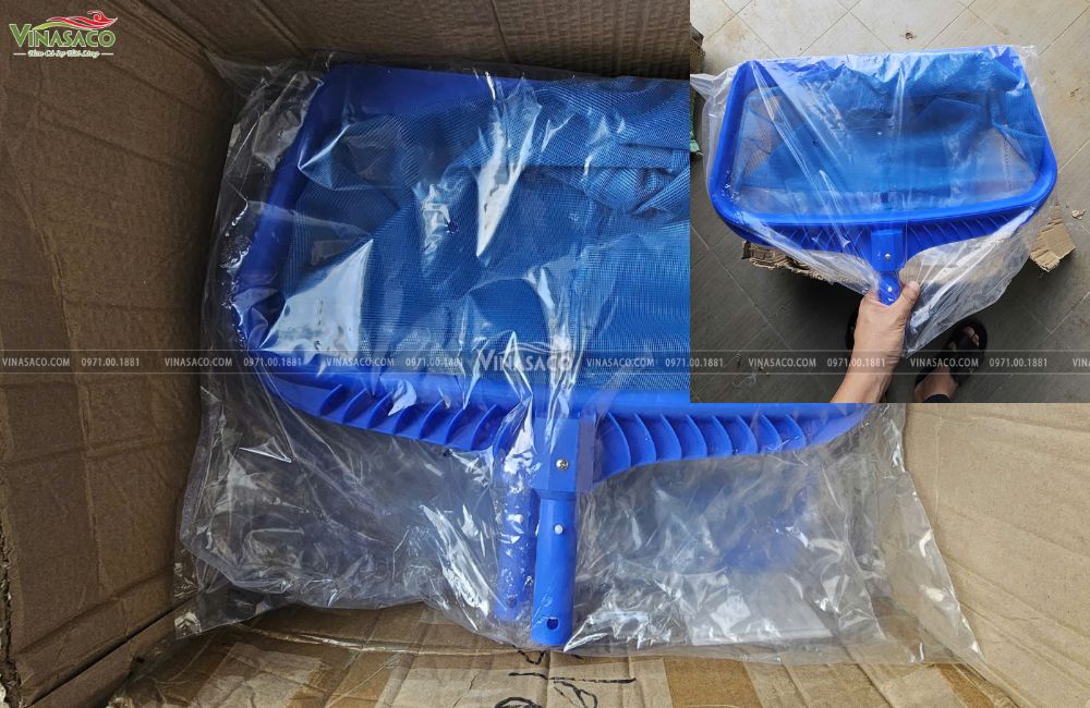 Vợt vớt rác bể bơi sâu lòng sẵn kho Vinasaco