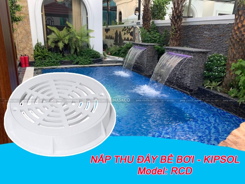 Nắp thu đáy Kripsol được cấu tạo từ nhựa ABS chắc chắn