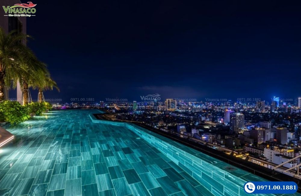 bể bơi rooftop Đà Nẵng đẹp nhất 2026