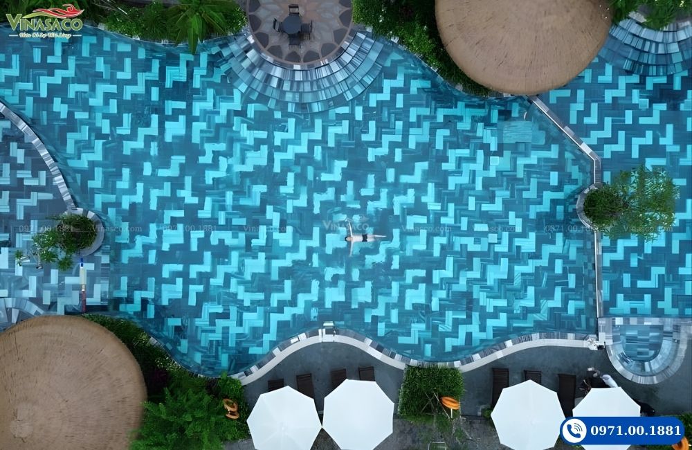 thiết kế bể bơi wellness Kim Bôi 2026