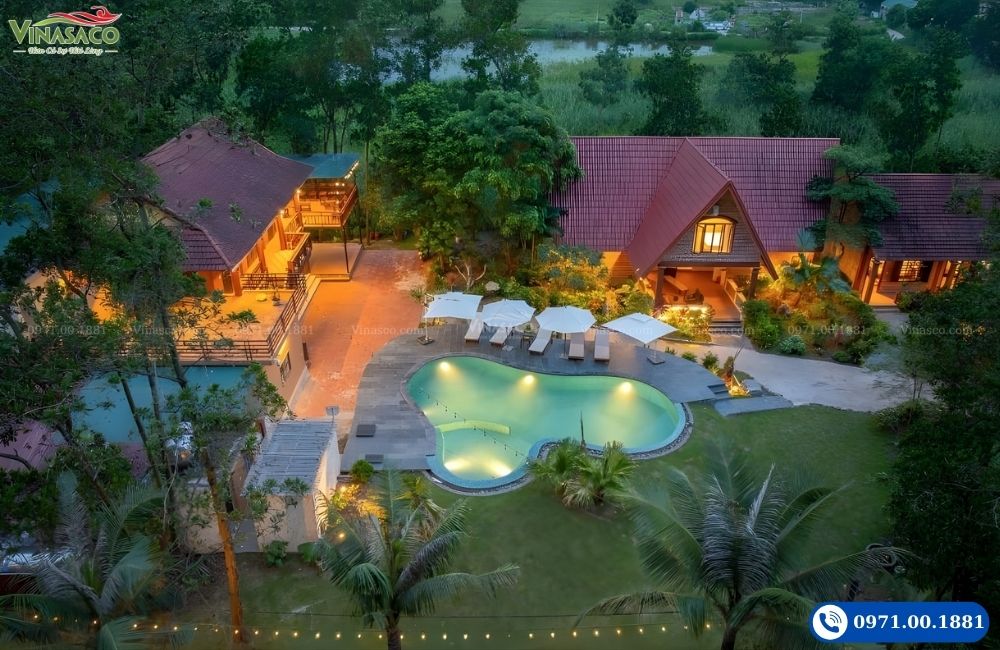 bể bơi thung lũng Ninh Bình đẹp nhất 2026