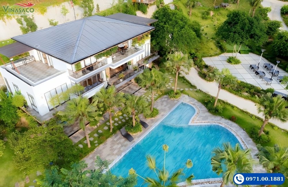 thi công bể bơi Hà Nội villa Sóc Sơn 2026