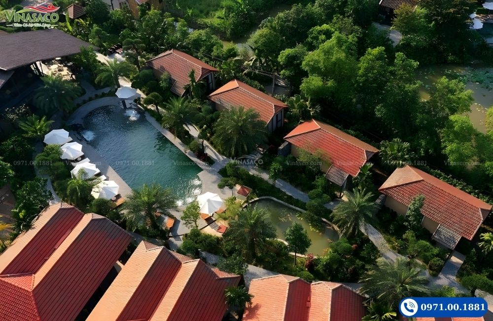bể bơi Tam Coc Retreat Ninh Bình ấn tượng nhất 2026