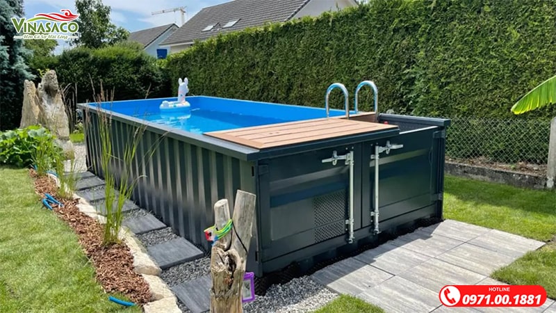 Bể container lắp nổi