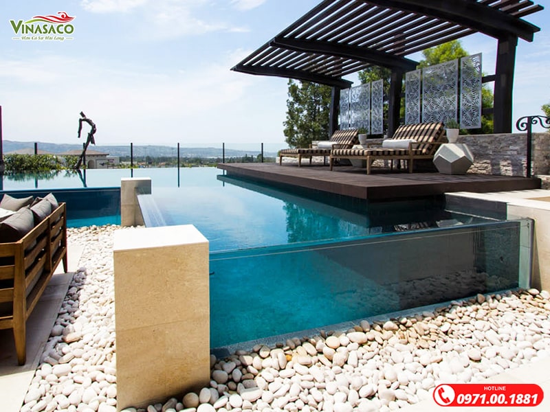 Bể bơi Acrylic xu hướng thiết kế hiện đại, đẳng cấp