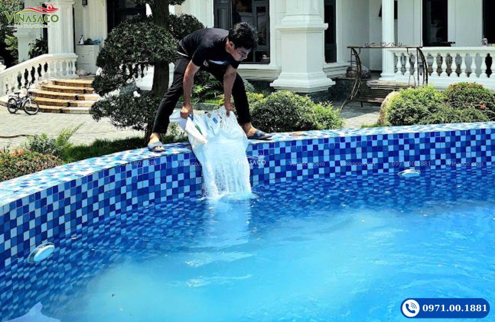 Cách Tính Lượng Muối Cho Bể Bơi Điện Phân Muối