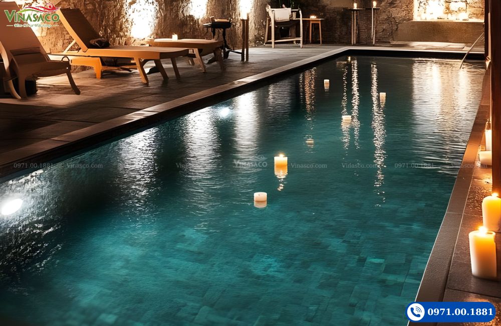 hệ thống cấp nhiệt bể bơi 4 mùa