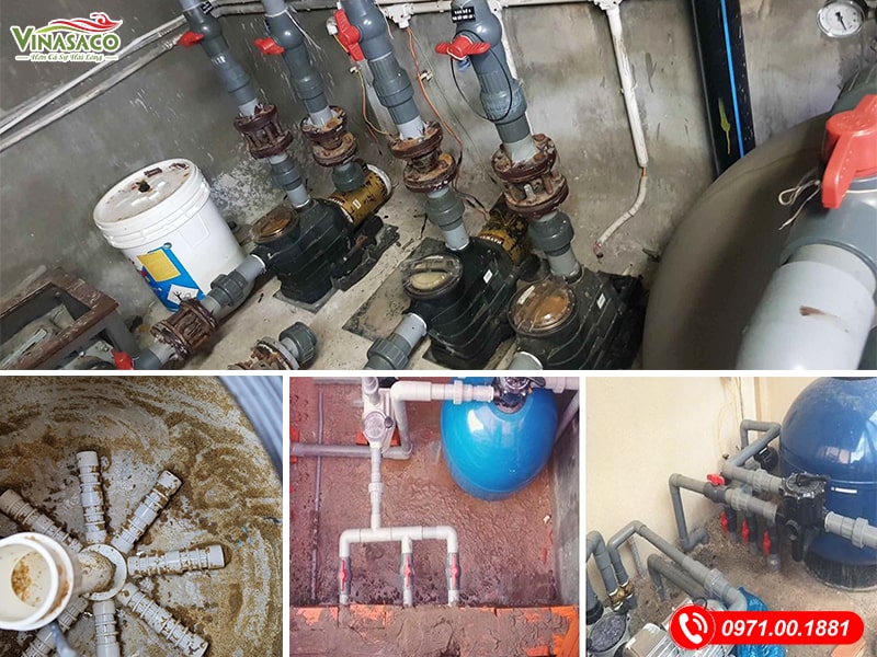Dịch vụ sửa chữa nâng cấp và cải tạo bể bơi 