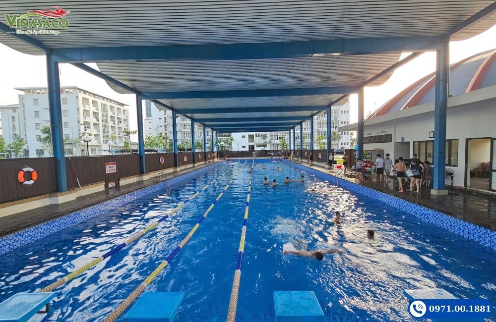 Thiết kế, thi công bể bơi trường học