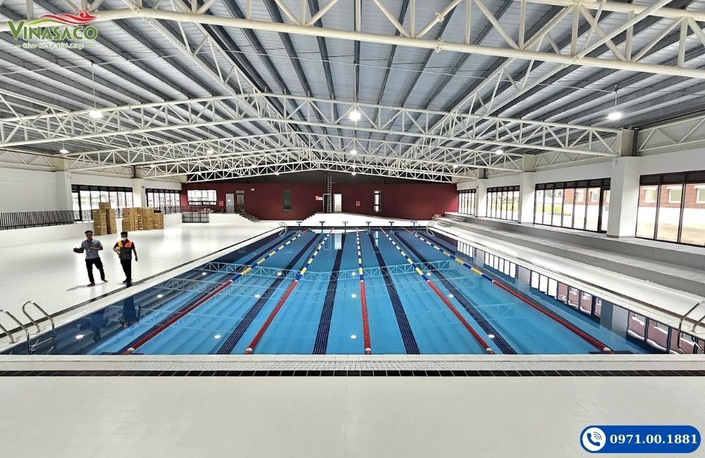 Thiết kế, thi công bể bơi trường học quốc tế