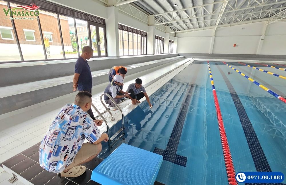 Hướng dẫn kiểm tra chất lượng nước bể bơi