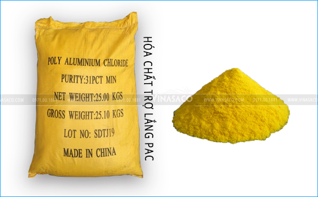 Hóa chất trợ lắng PAC