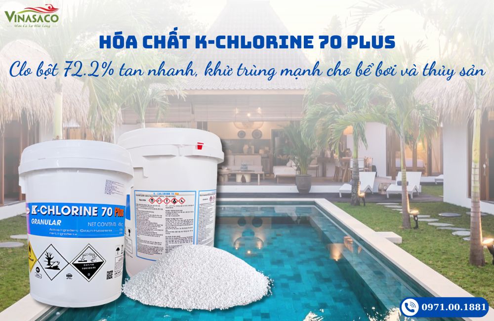 Hướng Dẫn Sử Dụng K-Chlorine 70 Plus Cho Bể Bơi Gia Đình Và Resort