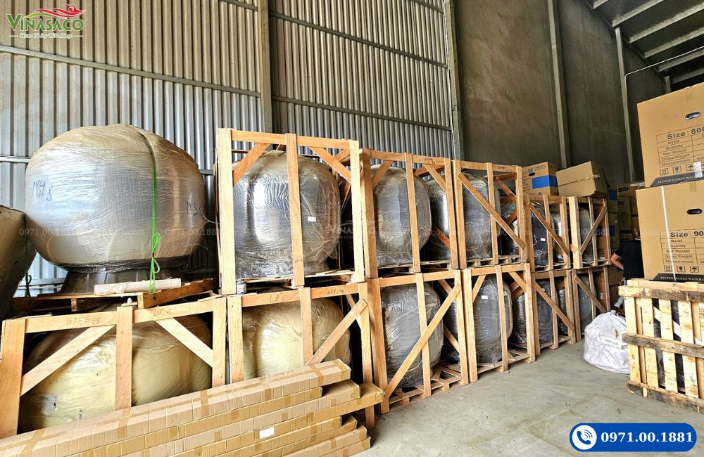 Kho bình lọc bể bơi Vinasaco