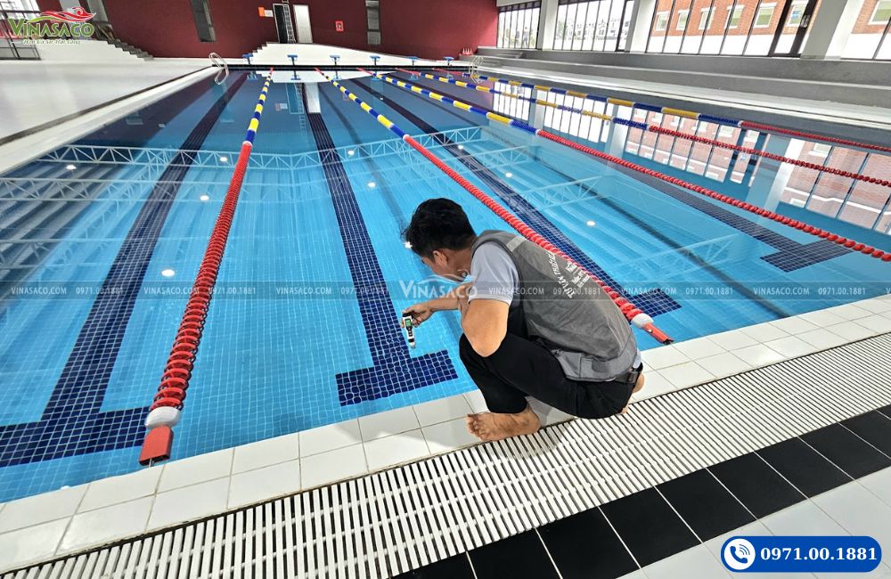 Thi công bể bơi chuẩn quốc tế tại hải phòng