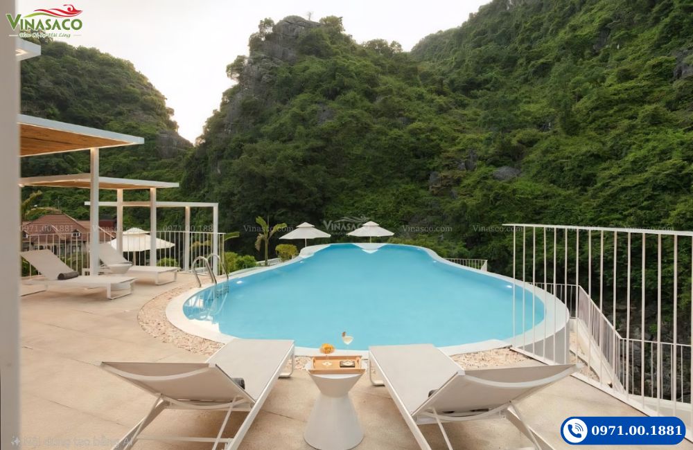 bể bơi One Day Tam Cốc Ninh Bình Vinasaco thi công lắp đặt thiết bị bể bơi