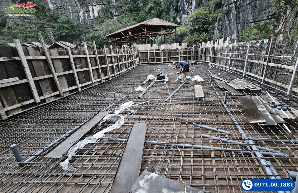 Thi công lắp đặt thiết bị bể bơi tại Ninh Bình