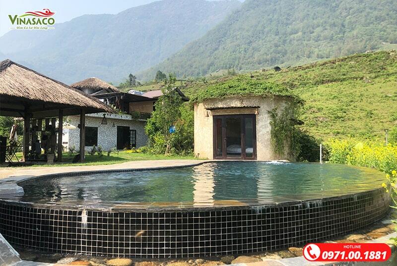 Thi công bể bơi Homestay cực đẹp mắt tại Sapa
