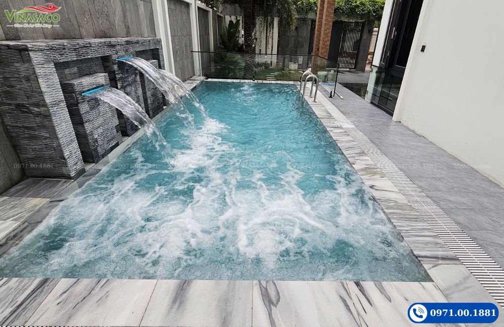 Vinasaco đơn vị chuyên thiết kế và thi công bể bơi tại Hà Nội