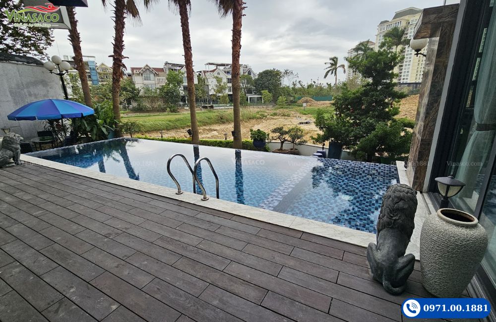 Thi công bể bơi Ciputra Hà Nội