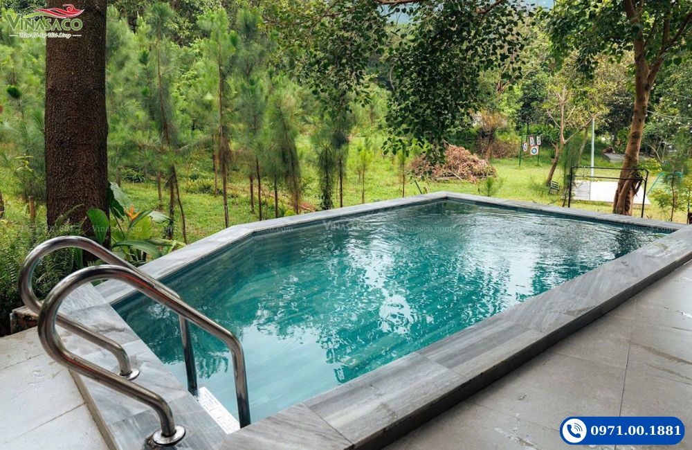 thi công bể bơi Bể bơi Sóc Sơn