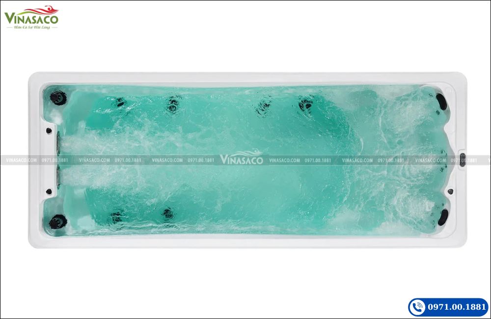 Hệ thống sục massage của bồn sục jacuzzi và bể bơi thông minh