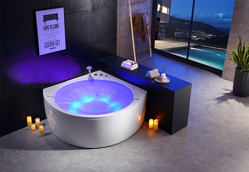 Bồn tắm acrylic cao cấp đầy đủ tiện ích
