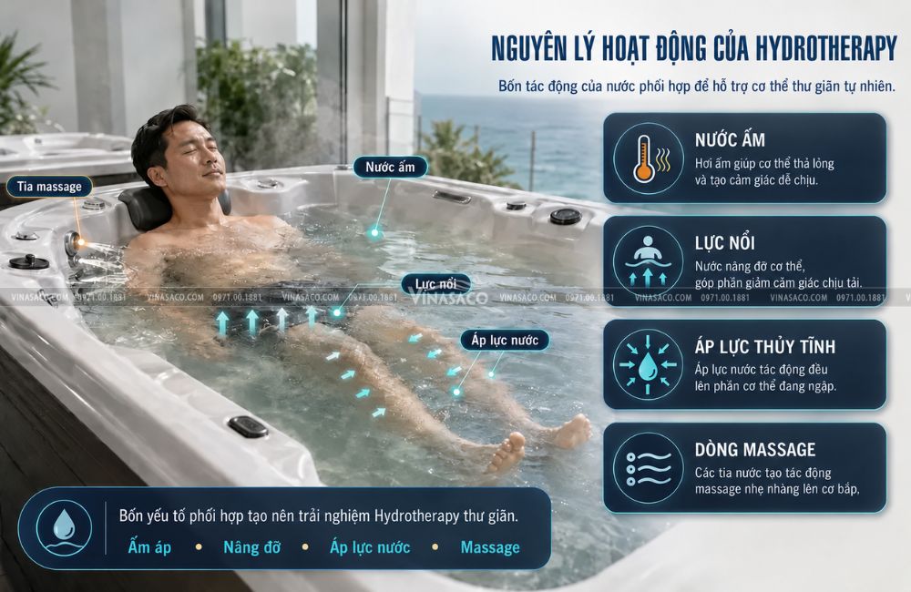 Hydrotherapy Cho Dân Văn Phòng: Giải Pháp Thư Giãn Sau Ngày Dài Làm Việc