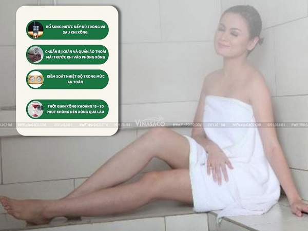 cách xông hơi hiệu quả