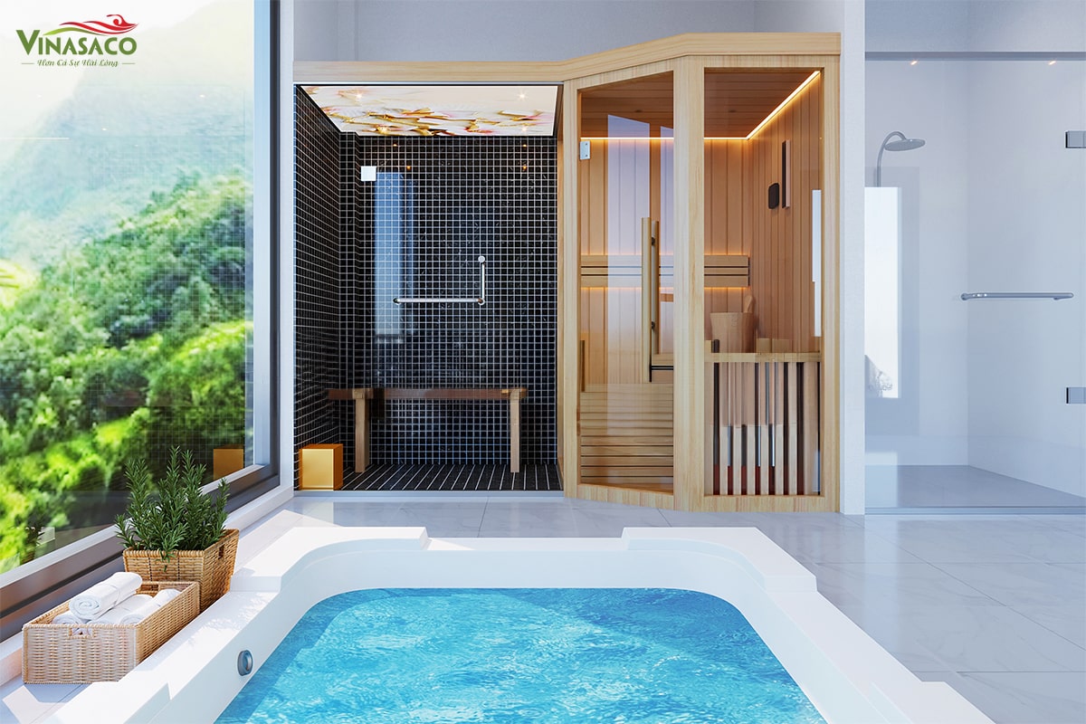 Dịch vụ phân phối thiết bị, thi công xông hơi Toàn quốc