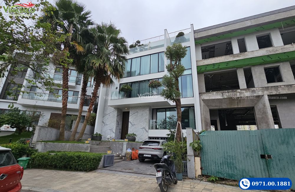 Thi công phòng xông hơi khô gỗ ngọc am cao cấp tại Ciputra Hà Nội