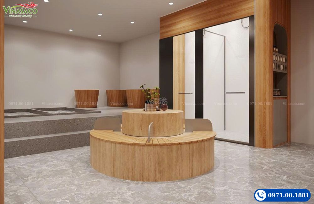 Thiết kế phòng xông hơi tại Bắc Ninh