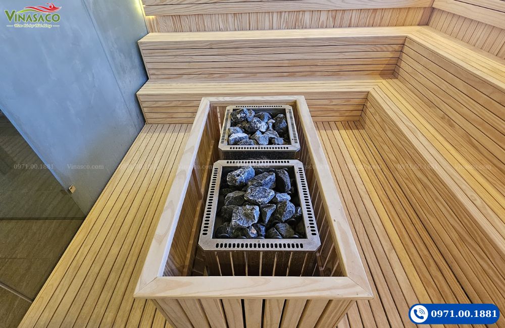 Máy xông hơi khô Coast lắp đặt tại khách sạn An Hotel