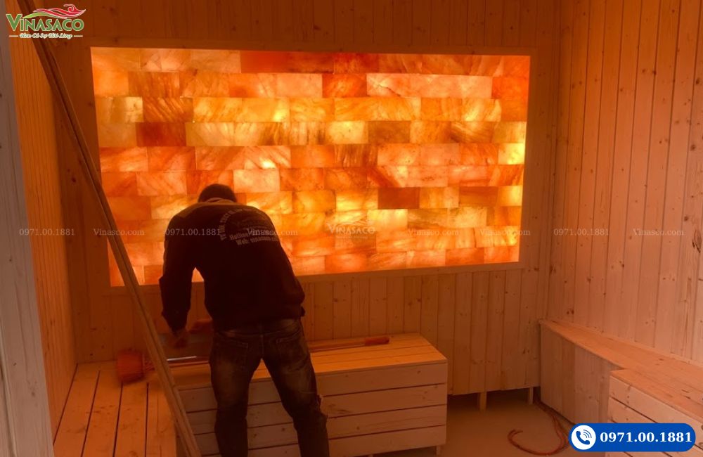Vinasaco thi công lắp đặt phòng xông khô tại Bắc Ninh