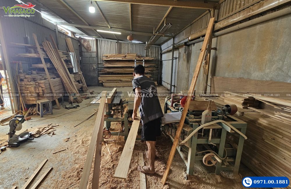 Xưởng sản xuất gia công phòng xông hơi khô Vinasaco